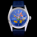 นาฬิกา Rolex DateJust Ref.16014 หน้าปัดMickey Mouse ขอบหยักทองคำขาว นาฬิกาปี1980 Automatic ขนาด 36 mm