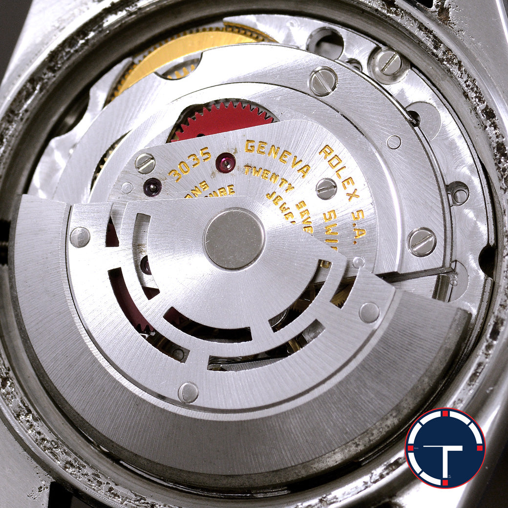 นาฬิกา Rolex DateJust Ref.16014 หน้าปัดMickey Mouse ขอบหยักทองคำขาว นาฬิกาปี1980 Automatic ขนาด 36 mm