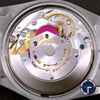 นาฬิกา Rolex Date Ref.1501 หน้าปัดสีน้ำเงิน ขอบรางรถไฟ สายOysterแท้ (แบบม้วน) นาฬิกาปี1974 Automatic ขนาด 34 mm