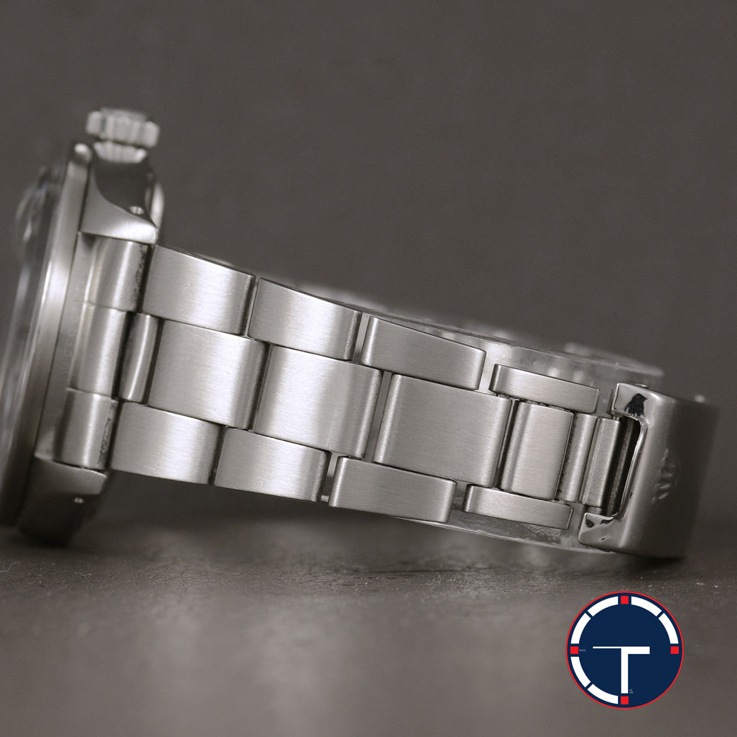 นาฬิกา Rolex Date Ref.1501 หน้าปัดสีน้ำเงิน ขอบรางรถไฟ สายOysterแท้ (แบบม้วน) นาฬิกาปี1974 Automatic ขนาด 34 mm