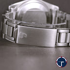 นาฬิกา Rolex Date Ref.1501 หน้าปัดสีน้ำเงิน ขอบรางรถไฟ สายOysterแท้ (แบบม้วน) นาฬิกาปี1974 Automatic ขนาด 34 mm