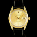 นาฬิกา Rolex Date Ref.1550 Gold Capped หน้าปัดสีทอง ตัวเรือนทองหุ้ม นาฬิกาปี1979 Automatic ขนาด 34 mm