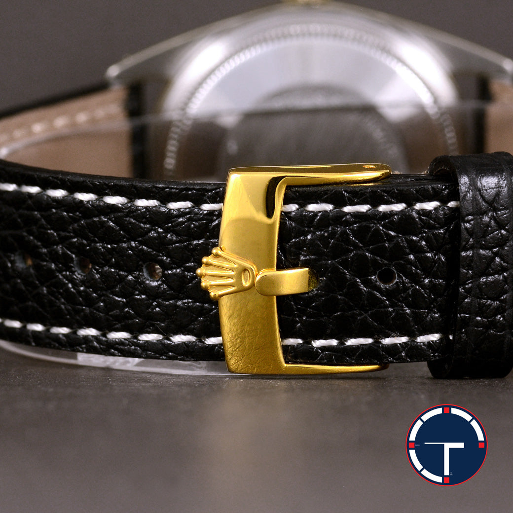 นาฬิกา Rolex Date Ref.1550 Gold Capped หน้าปัดสีทอง ตัวเรือนทองหุ้ม นาฬิกาปี1979 Automatic ขนาด 34 mm