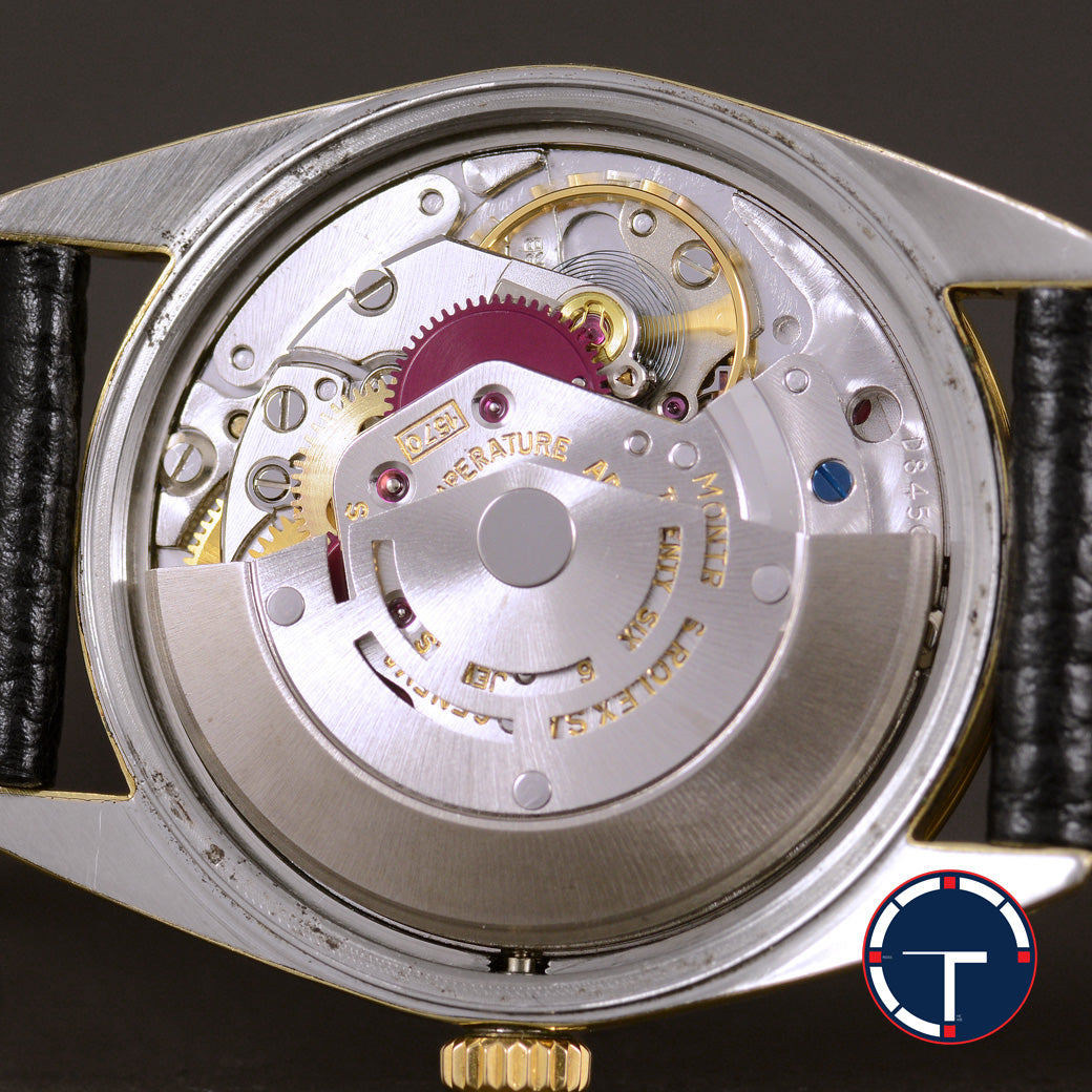 นาฬิกา Rolex Date Ref.1550 Gold Capped หน้าปัดสีทอง ตัวเรือนทองหุ้ม นาฬิกาปี1979 Automatic ขนาด 34 mm