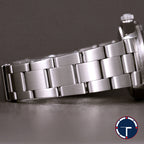 นาฬิกา Rolex Oyster Perpetual Ref.1007 Sigma Dial หน้าปัดฟ้าอมม่วง หลังชั่วโมงทองคำSigma ขอบรางรถไฟ สายOysterแท้ นาฬิกาปี1974 Automatic ขนาด 34 mm