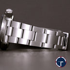 นาฬิกา Rolex Oyster Perpetual Ref.1007 Sigma Dial หน้าปัดฟ้าอมม่วง หลังชั่วโมงทองคำSigma ขอบรางรถไฟ สายOysterแท้ นาฬิกาปี1974 Automatic ขนาด 34 mm