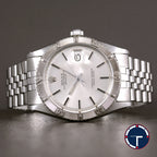 นาฬิกา Rolex DateJust Turn-O-Graph Thunderbird Ref.1625 หน้าปัดสีเงิน สายจูบิลลี่แท้(แบบม้วน) นาฬิกาปี1966 Automatic ขนาด 36 mm