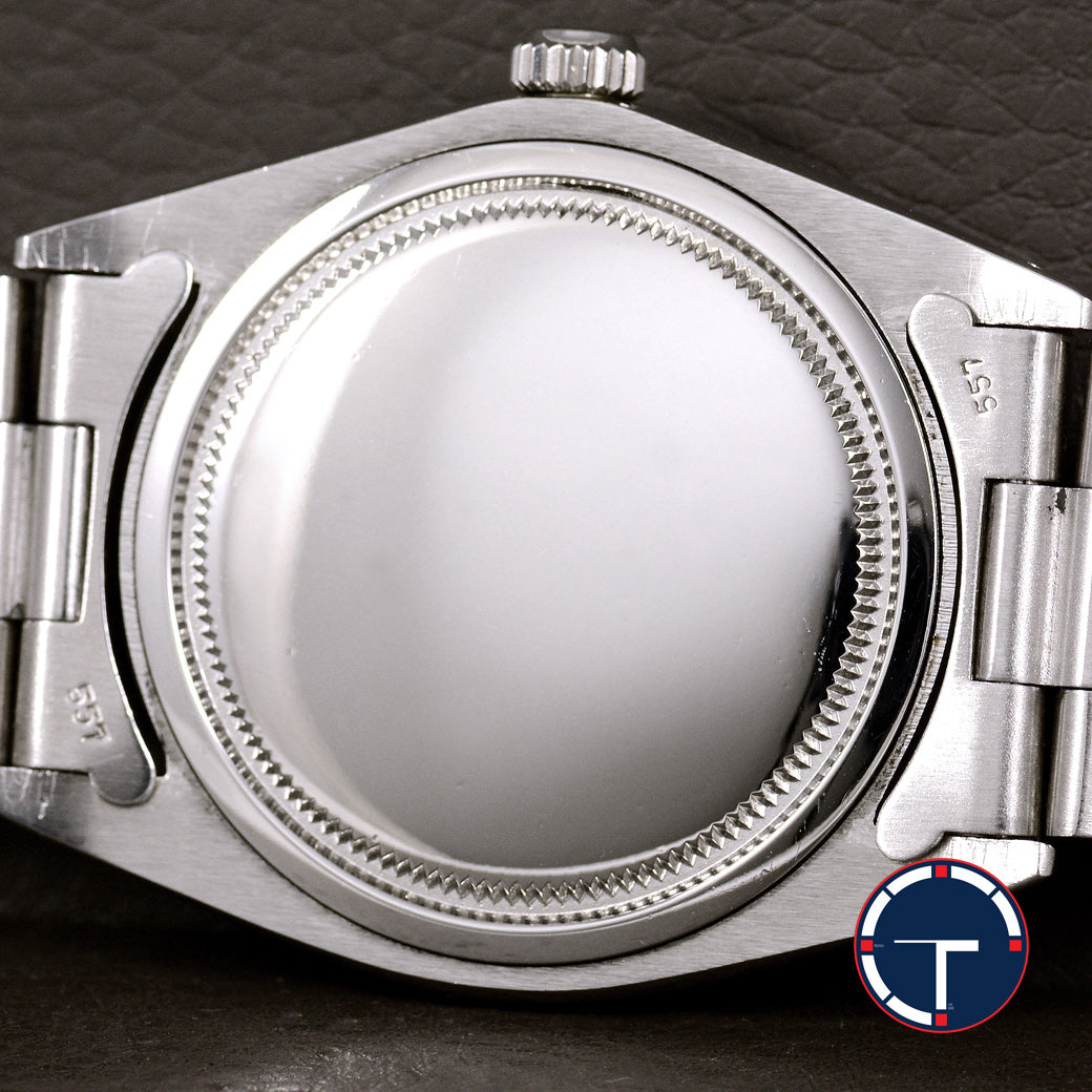 นาฬิกา Rolex Oysterdate Percision Ref.6694 Silver Dial หน้าปัดสีเงิน สายOysterแท้แบบม้วน นาฬิกาปี1971 ไขลาน(Manual Winding) ขนาด 34 mm