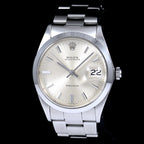 นาฬิกา Rolex Oysterdate Percision Ref.6694 Silver Dial หน้าปัดสีเงิน สายOysterแท้แบบม้วน นาฬิกาปี1971 ไขลาน(Manual Winding) ขนาด 34 mm