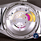 นาฬิกา Rolex DateJust Ref.1601 หน้าปัดสีเงิน2ชั้น ขอบหยักทองคำขาว18K สายจูบิรี่แท้(แบบม้วน) นาฬิกาปี1970 Automatic ขนาด 36 mm