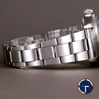 นาฬิกา Rolex Date Ref.1501 หน้าปัดสีน้ำเงิน ขอบรางรถไฟ สายOysterแท้(แบบม้วน) นาฬิกาปี1974 Automatic ขนาด 34 mm