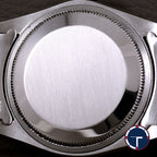 นาฬิกา Rolex Date Ref.1501 หน้าปัดสีน้ำเงิน ขอบรางรถไฟ สายOysterแท้(แบบม้วน) นาฬิกาปี1974 Automatic ขนาด 34 mm