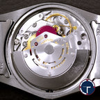 นาฬิกา Rolex Date Ref.1501 หน้าปัดสีน้ำเงิน ขอบรางรถไฟ สายOysterแท้(แบบม้วน) นาฬิกาปี1974 Automatic ขนาด 34 mm