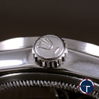 นาฬิกา Rolex Date Ref.1501 หน้าปัดสีน้ำเงิน ขอบรางรถไฟ สายOysterแท้(แบบม้วน) นาฬิกาปี1974 Automatic ขนาด 34 mm