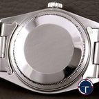 นาฬิกา Rolex Datejust Ref.1603 หน้าปัดสีเงิน ขอบEngine Turned สายOysterแท้(แบบม้วน) นาฬิกาปี1970 Automatic ขนาด 36 mm