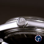 นาฬิกา Rolex Datejust Ref.1603 หน้าปัดสีเงิน ขอบEngine Turned สายOysterแท้(แบบม้วน) นาฬิกาปี1970 Automatic ขนาด 36 mm
