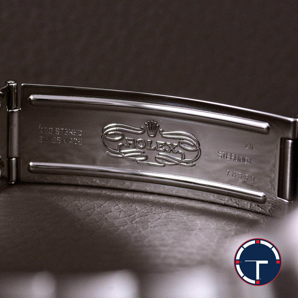 นาฬิกา Rolex Date Ref.1501 หน้าปัดสีน้ำเงิน ขอบรางรถไฟ สายOysterแท้ นาฬิกาปี1968 Automatic ขนาด 34 mm