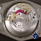 นาฬิกา Rolex Date Ref.1501 หน้าปัดสีเทาดำ ขอบรางรถไฟ สายOysterแท้ นาฬิกาปี1980 Automatic ขนาด 34 mm
