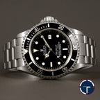 นาฬิกา Rolex Sea-Dweller Ref.16600 SeriesF หน้าดำ ขอบฟิล์ม กระจกSapphire สายOysterแท้ มีกล่อง+ใบ+Tag นาฬิกาปี2005 Automatic ขนาด 40 mm