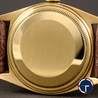 นาฬิกา Rolex Datejust Ref.1601 ทองคำ14K หน้าปัดสีทอง ขอบหยักทองคำ ตัวเรือนทองคำ14K นาฬิกาปี1971 Automatic ขนาด 36 mm