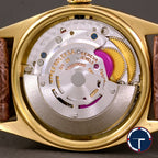 นาฬิกา Rolex Datejust Ref.1601 ทองคำ14K หน้าปัดสีทอง ขอบหยักทองคำ ตัวเรือนทองคำ14K นาฬิกาปี1971 Automatic ขนาด 36 mm