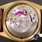 นาฬิกา Rolex Datejust Ref.1601 ทองคำ14K หน้าปัดสีทอง ขอบหยักทองคำ ตัวเรือนทองคำ14K นาฬิกาปี1971 Automatic ขนาด 36 mm