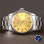 นาฬิกา Rolex Air-King Ref.5500 หน้าปัดสีทอง สายOysterแท้ Automatic ขนาด 34 mm