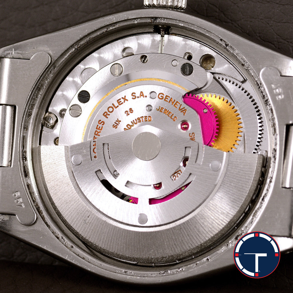นาฬิกา Rolex Air-King Ref.5500 หน้าปัดสีทอง สายOysterแท้ Automatic ขนาด 34 mm