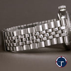 นาฬิกา Rolex DateJust Ref.1603 หน้าสีฟ้า2ชั้น ขอบEngine Turned สายจูบิรี่แท้(แบบม้วน) นาฬกาปี1972 Automatic ขนาด 36 mm