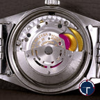 นาฬิกา Rolex DateJust Ref.1603 หน้าสีฟ้า2ชั้น ขอบEngine Turned สายจูบิรี่แท้(แบบม้วน) นาฬกาปี1972 Automatic ขนาด 36 mm