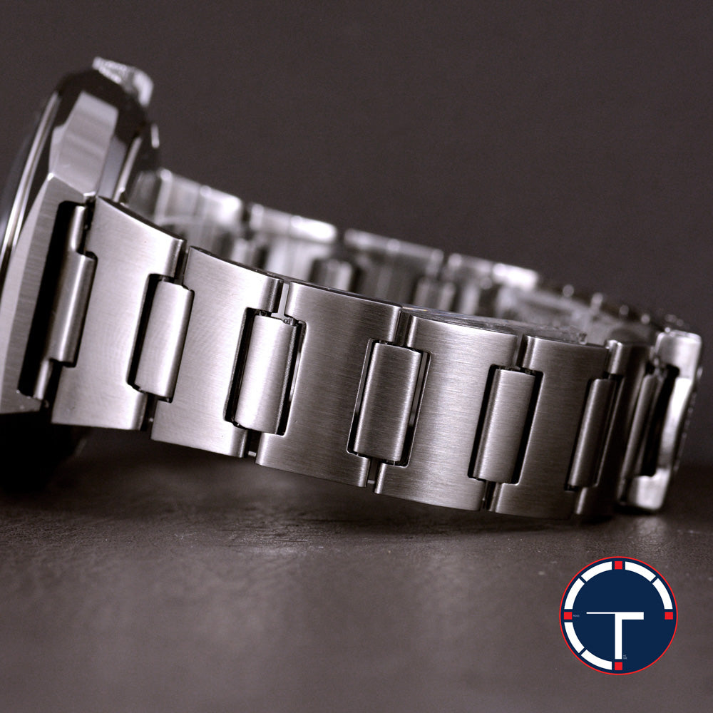 นาฬิกา Seiko Perpetual Calendar 7006-6039 หน้าปัดสีน้ำเงิน ขอบภาษาอังกฤษ สายเหล็กแท้ ปี1973 Automatic ขนาด 35 mm