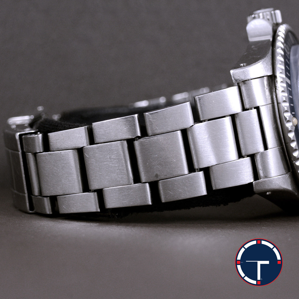 นาฬิกา **HOLD** Tudor "Unpolished" Submariner Blue Ref.79090 หน้าปัดสีน้ำเงิน พรายน้ำเฟด ขอบฟิล์มสีน้ำเงิน(สีเฟด) สายOysterแท้แบบม้วน นาฬิกาปี1993 Automatic ขนาด 40 mm