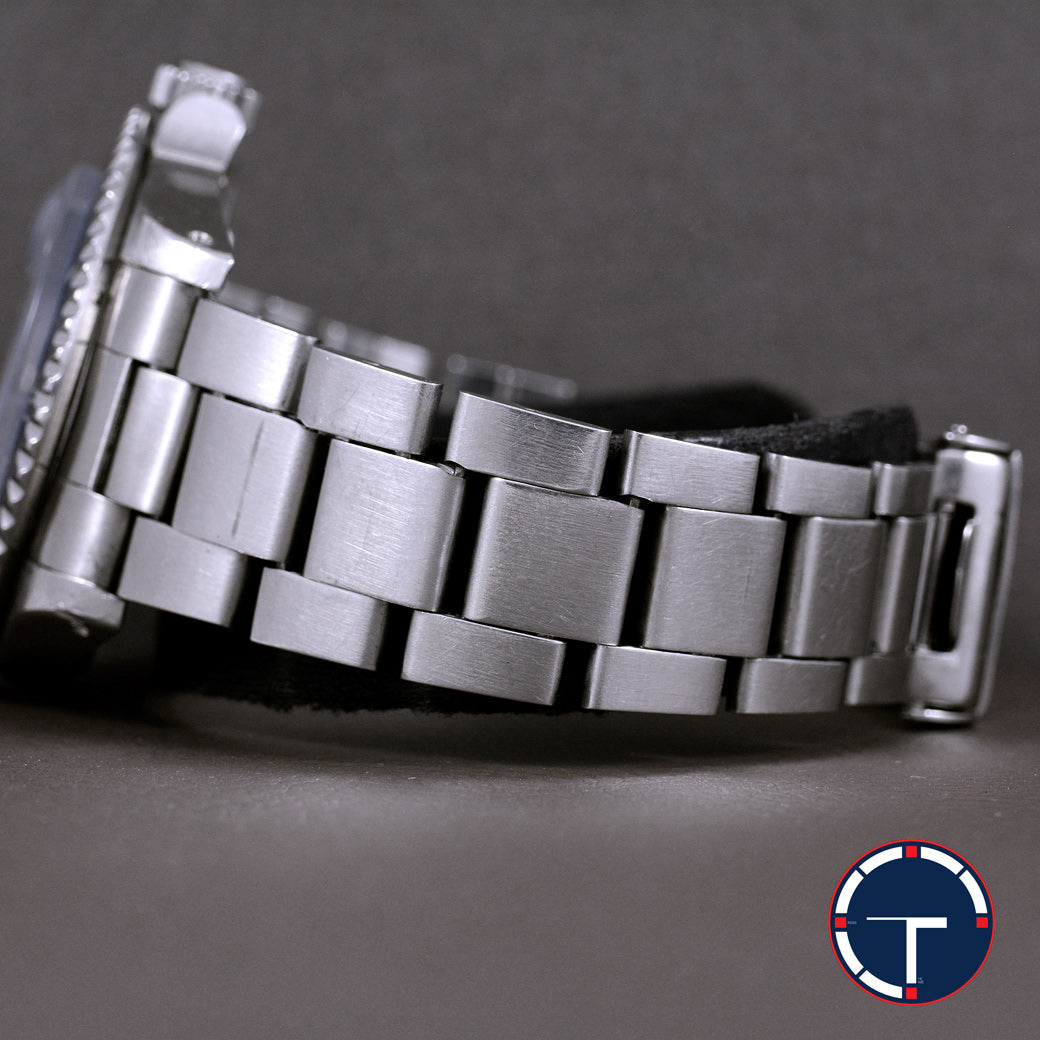นาฬิกา **HOLD** Tudor "Unpolished" Submariner Blue Ref.79090 หน้าปัดสีน้ำเงิน พรายน้ำเฟด ขอบฟิล์มสีน้ำเงิน(สีเฟด) สายOysterแท้แบบม้วน นาฬิกาปี1993 Automatic ขนาด 40 mm