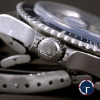 นาฬิกา **HOLD** Tudor "Unpolished" Submariner Blue Ref.79090 หน้าปัดสีน้ำเงิน พรายน้ำเฟด ขอบฟิล์มสีน้ำเงิน(สีเฟด) สายOysterแท้แบบม้วน นาฬิกาปี1993 Automatic ขนาด 40 mm