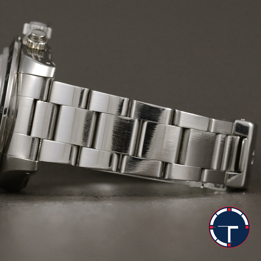 นาฬิกา Tudor Prince Date chronograph Ref.79260 หน้าขาว ขอบฟิล์มดำ สายOyster12ข้อ มีใบ นาฬิกาปี1997 Automatic ขนาด 40 mm