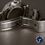 นาฬิกา Tudor Prince Date chronograph Ref.79260 หน้าขาว ขอบฟิล์มดำ สายOyster12ข้อ มีใบ นาฬิกาปี1997 Automatic ขนาด 40 mm