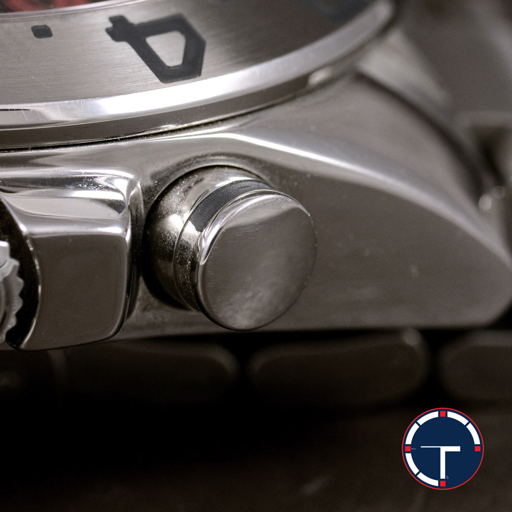 นาฬิกา Tudor Iconaut Ref.20400 Chronograph หน้าปัดสีเทา กระจกSapphire สายเหล็กแท้ มีกล่อง+ใบ นาฬิกาปี2010 Automatic ขนาด 43 mm